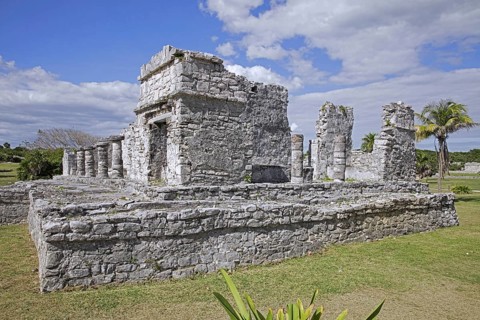 Ancient Maya ruins at Tulum