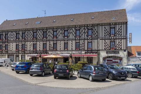 Hotel Restaurant Le Normandy at seaside resort Wissant along the Cote d'Opale