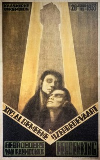 Placard of the fourteenth Flemish IJzerbedevaart