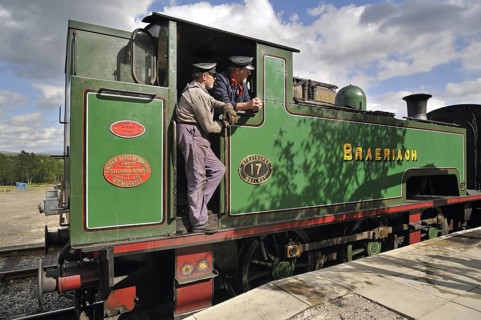 Engine drivers in steam engine