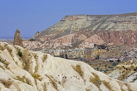 The town
