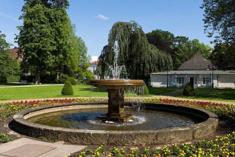 Fountain in Stadthagen City Park