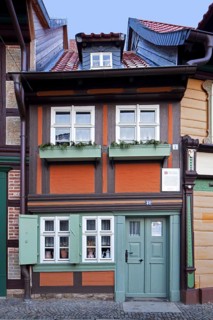 Wernigerode's smallest house in the Kochstrasse