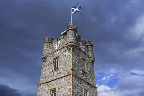 19th century Dufftown Clock Tower