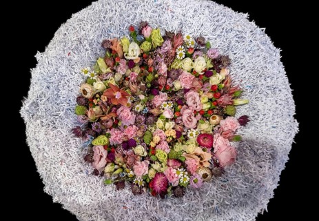 Thematic flower arrangements on various feelings and themes