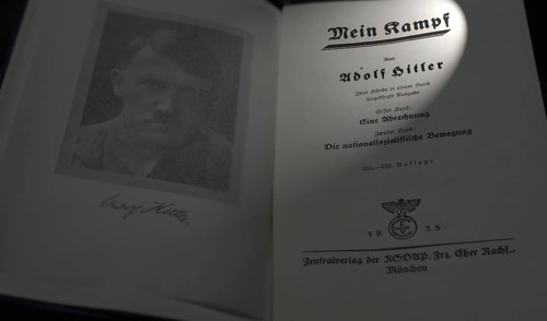 The German book Mein Kampf
