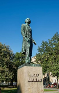 Monument by Josef Manes at the Rudolfinum