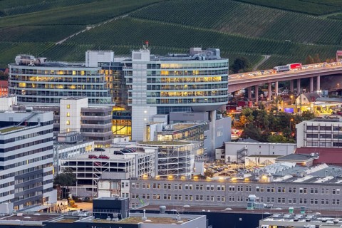 Mercedes-Benz Group plant Untertuerkheim with Van Technology Center VTC