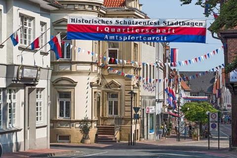 Historic Schuetzenfest Stadthagen Germany