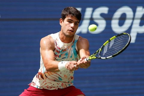 Tennisspieler Carlos Alcatraz