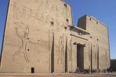 Pylon of the Temple of Edfu