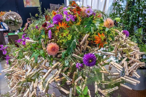 Thematic flower arrangements on various feelings and themes