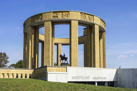 King Albert I Monument and visitors centre Westfront Nieuwpoort