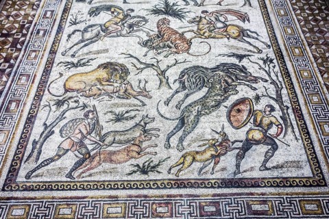 Roman mosaic from Apamea
