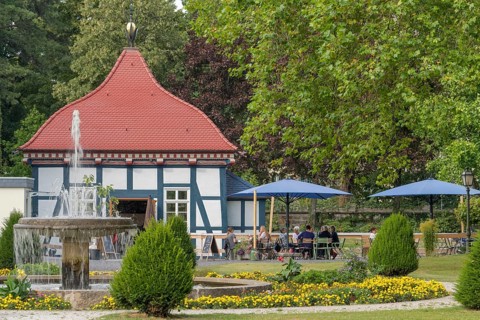 Palace Garden with Lusthaus Stadthagen Germany