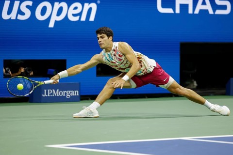 Tennisspieler Carlos Alcatraz