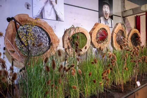 Thematic flower arrangements on various feelings such as worry