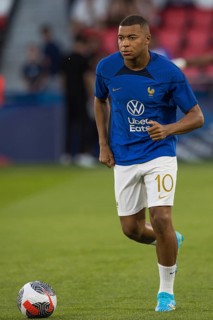 Kylian MBAPPE France on the ball