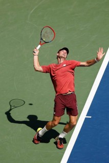 Tennisspieler Tommy Paul USA in Aktion bei den US Open 2023