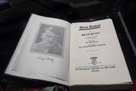 The German book Mein Kampf
