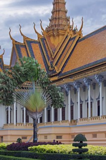 19th century Royal Palace of Cambodia in Chey Chumneas in Phnom Penh
