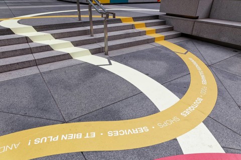 Direction signs