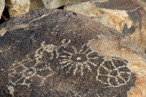 Rock art at Signal Hill in the Tucson Mountains