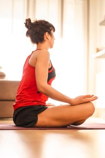 Yoga at home