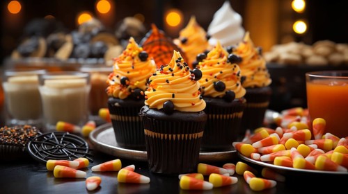 Halloween cupcakes