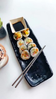 Gimbap or rice roll