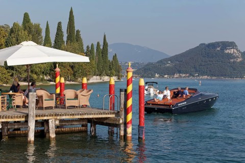 Boat jetty Hotel San Vigilio