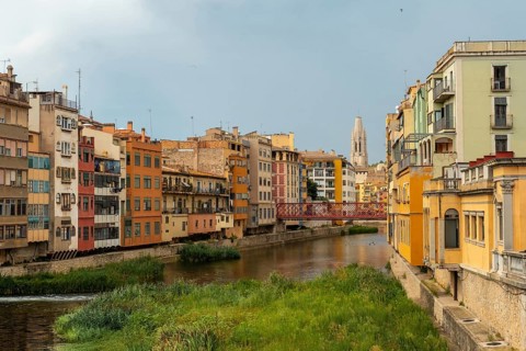 Girona medieval city