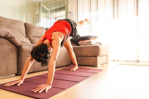 Yoga at home