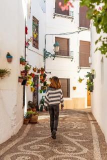Lifestyle travel in spring