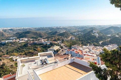 Views from the viewpoint of the Castle of Mojacar