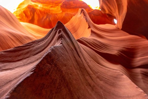 The wonders seen in Lower Antelope looking up. Arizona