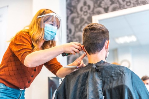 Opening of hairdressing salons after the coronavirus pandemic