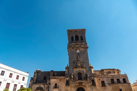 Minor Basilica of Saint Mary of the Assumption Arcos de la Frontera in Cadiz