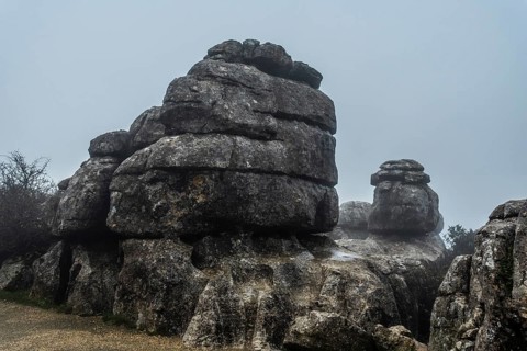 Summit in the Torcal de Antequera