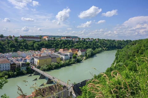View of Burghausen
