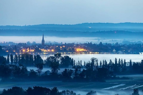 Morning atmosphere at Lake Constance