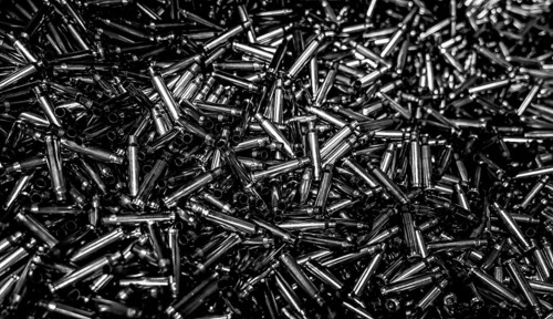 Large Group of Empty Bullets in Switzerland