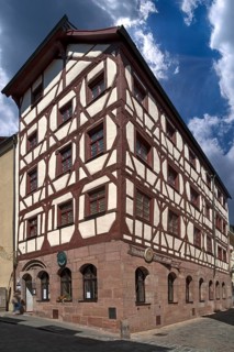 Four-storey half-timbered house 1437