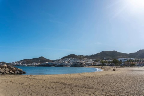 Beautiful San Jose beach in the town of Nijar