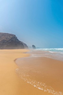 Roque Del Moro from Cofete beach in the Jandia natural park