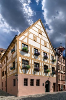 Historic half-timbered house