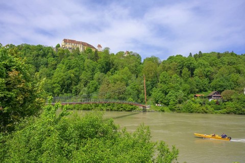 View of the castle with Mariensteig
