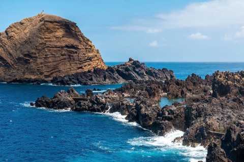 Porto Moniz coastal village