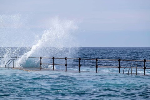 Seawater swimming pools