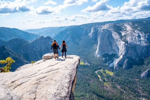 Finished the Taft point trekking in Yosemite National Park. United States